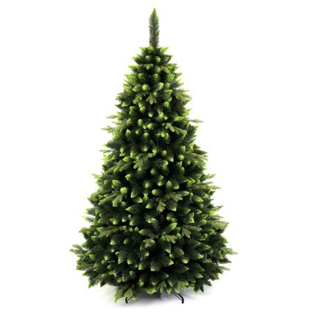 Virginia Pine christmas tree, green various colour and type needles and branches, Bushy and Thick