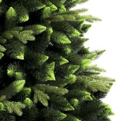 Virginia Pine christmas tree, green various colour and type needles and branches, Bushy and Thick