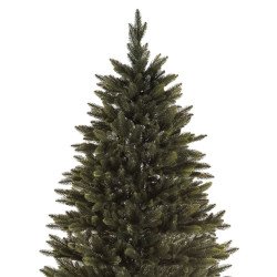 Canadian Pine Christmas tree, All Natural dark green bushy branches with thic needles.